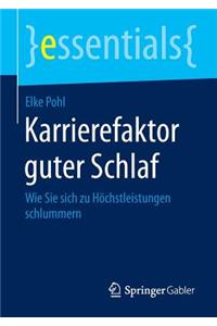 Karrierefaktor guter Schlaf