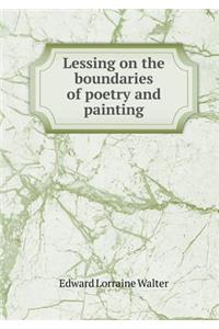 Lessing on the boundaries of poetry and painting