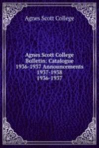 Agnes Scott College Bulletin