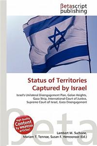 Status of Territories Captured by Israel