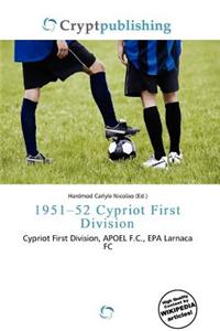1951-52 Cypriot First Division