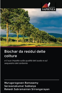 Biochar da residui delle colture