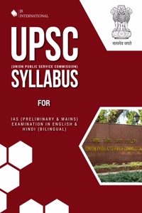 UPSC Syllabus For IAS (Preliminary and Mains) Examination in English and Hindi
