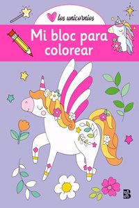 UNICORNIOS-MI BLOC PARA COLOREAR