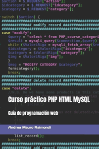 Curso práctico PHP HTML MySQL