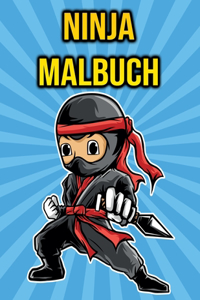 Ninja Malbuch