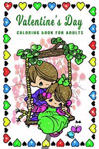 Valentine's Day Coloring Book for Adults