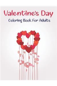 Valentine's Day Coloring Book For Adults