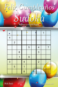 Feliz Cumpleaños Sudoku - Volumen 2 - 276 Puzzles