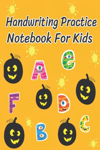 Handwriting Practice Notebook for Kids