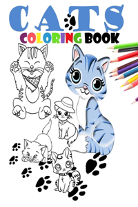 Cats coloring book