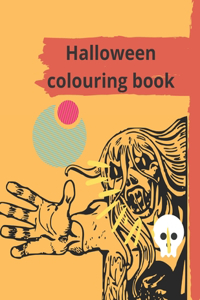 halloween colouring book