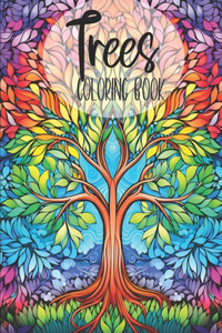 Trees Coloring Book