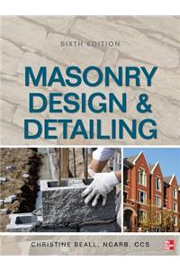 Masonry Design and Detailing Sixth Edition