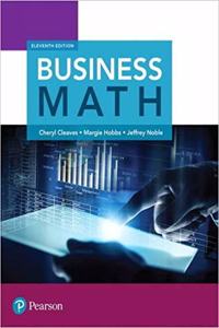 Business Math, Books a la Carte Edition