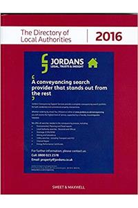 Directory of Local Authorities 2016