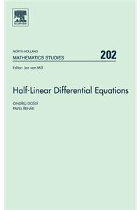 Half-Linear Differential Equations