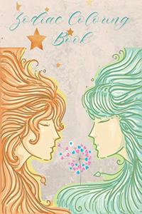 Zodiac Coloring Book for Adult