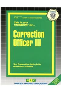 Correction Officer III