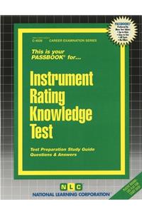 Instrument Rating Knowledge Test