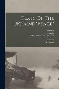 Texts Of The Ukraine 