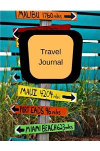 Travel Journal 8.5 x 11 in 200 Sheets