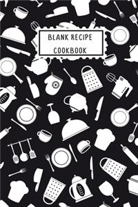 Blank Recipe Cookbook