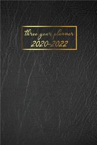 Three Year Planner 2020-2022