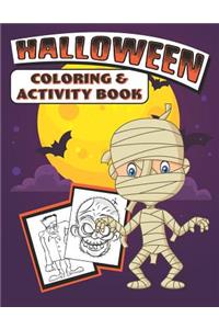 Halloween Coloring & Activity Book