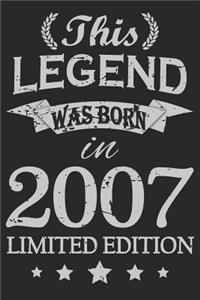 This Legend Was Born In 2007