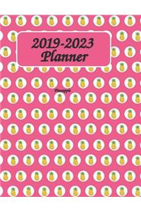 2019-2023 Pineapple Planner: 8.5x11 Full Size - 24 month Planahead Calendar Planner - Simple Pretty Monthly Planner - Get Organized. Get Focused. Take Action Today and Achieve Y