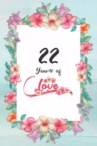 22nd Anniversary Journal