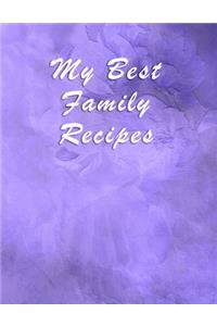 My Best Family Recipes