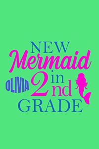 Olivia New Mermaid in 2nd Grade