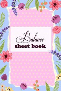 Balance Sheet Book