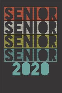 Senior Class 2020 Graduate Notebook Journal
