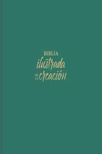 Rvr 1960 Biblia Ilustrada de la Creación, Turquesa, Tela