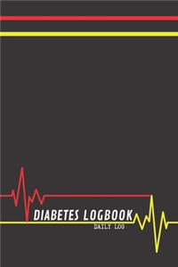 Diabetes Logbook - Daily Log - 120 Pages 6x9