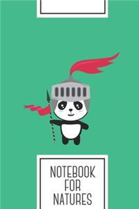 Notebook for Natures