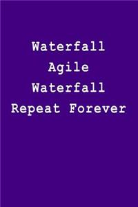 Waterfall Agile Waterfall Repeat Forever