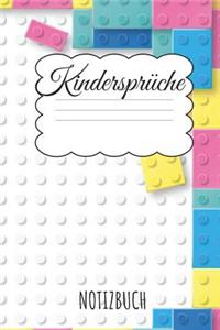 Kindersprüche Notizbuch