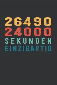 2 649 024 000 Sekunden Einzigartig