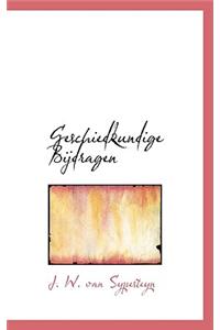 Geschiedkundige Bijdragen
