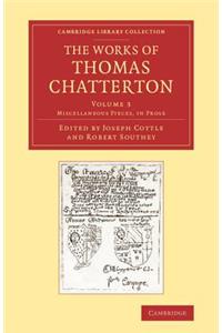 Works of Thomas Chatterton