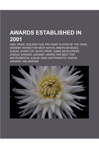 Awards Established in 2001