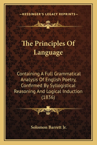 The Principles Of Language