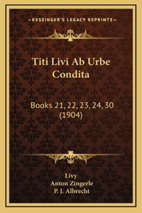 Titi Livi Ab Urbe Condita