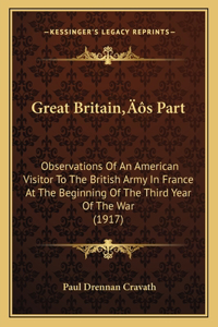 Great Britain's Part