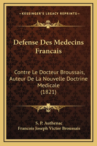 Defense Des Medecins Francais