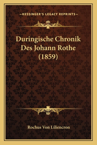 Duringische Chronik Des Johann Rothe (1859)